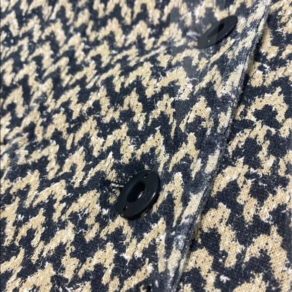 Hurley Winchester‎ Chevron Print Blazer Tan Small - Picture 6 of 16